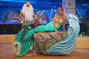 Una vera sirena e un tritone a gardaland sea life aquarium per 4 appuntamenti educativi ri